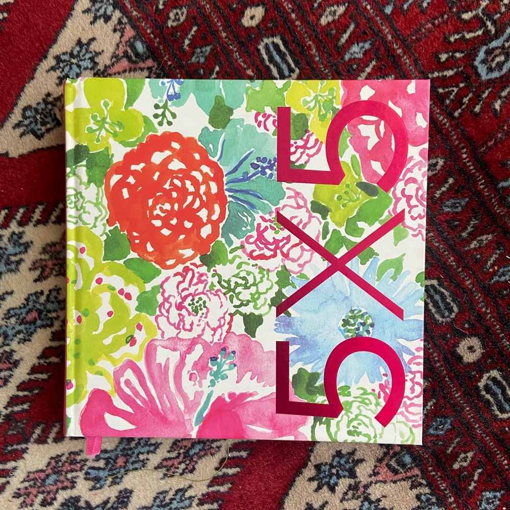 Lilly Pulitzer 5x5 book